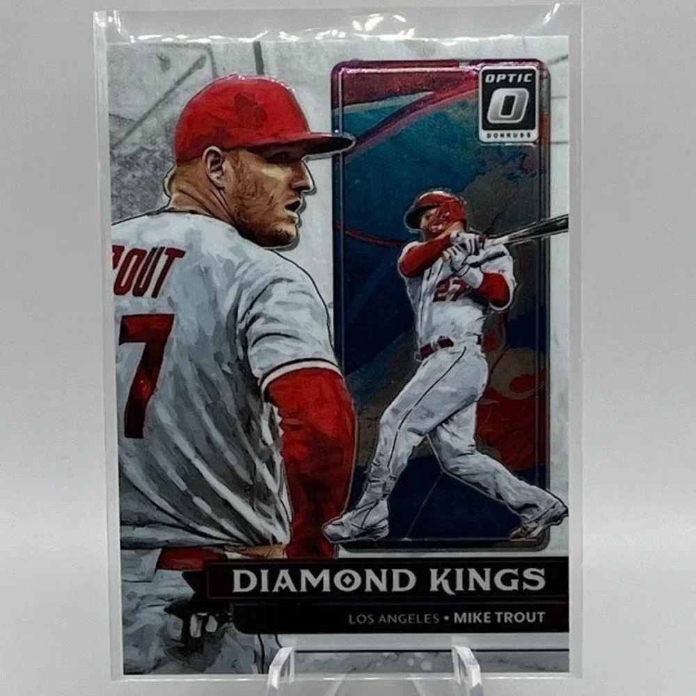 Mike Trout 2022 Panini Donruss Optic Diamond Kings 14 MLB Los Angeles Angels